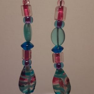 New hand beaded earrings
